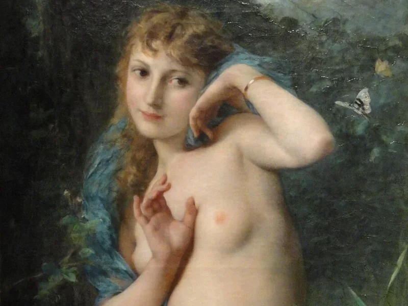 1825-Adolphe Jourdan - La farfalla